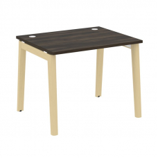 Onix Wood Стол письменный OW.SP-1.8 Дуб Мали/Дуб Светлый/Металл Белый 980*800*750