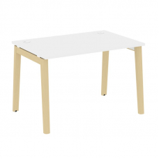 Onix Wood Стол письменный OW.SP-2.8 Белый Бриллиант/Дуб Светлый/Металл Белый 1180*800*750