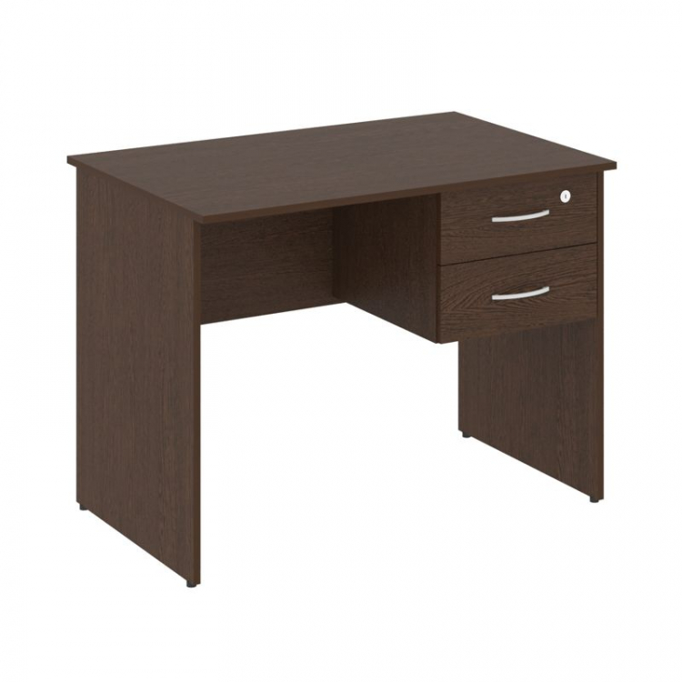 Nova S Стол письменный с подвесной тумбой В.СПТП-1 Венге Цаво 1000*650*750