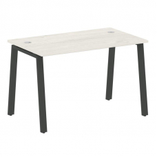 Metal System Стол письменный на А-образном м/к БА.СП-2 Дуб Наварра/Металл Антрацит 1200*720*750