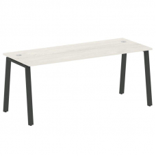 Metal System Стол письменный на А-образном м/к БА.СП-5 Дуб Наварра/Металл Антрацит 1800*720*750