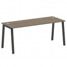 Metal System Стол письменный на А-образном м/к БА.СП-5 Вяз Благородный/Металл Антрацит 1800*720*750