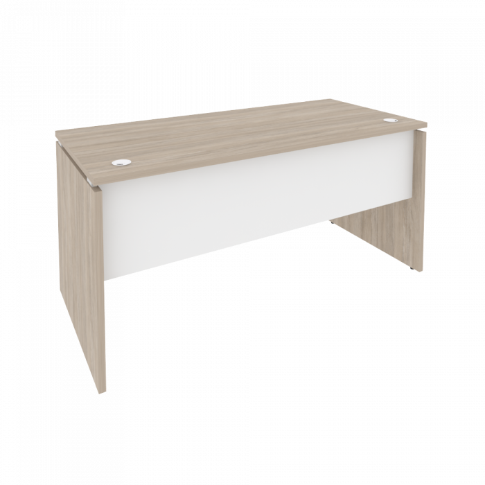 Оникс Стол письменный O.SP-4.7 Дуб Аттик/Белый Бриллиант 1580*720*750