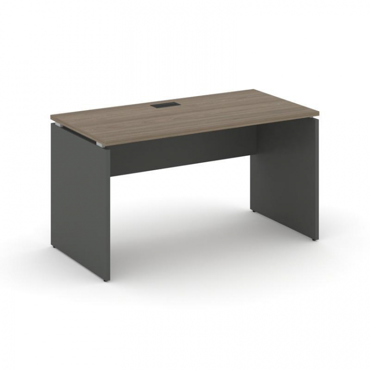 Style Project Стол письменный SN-D.SP-024 Вяз Благородный/Антрацит/Черная Заглушка 1580*800*750