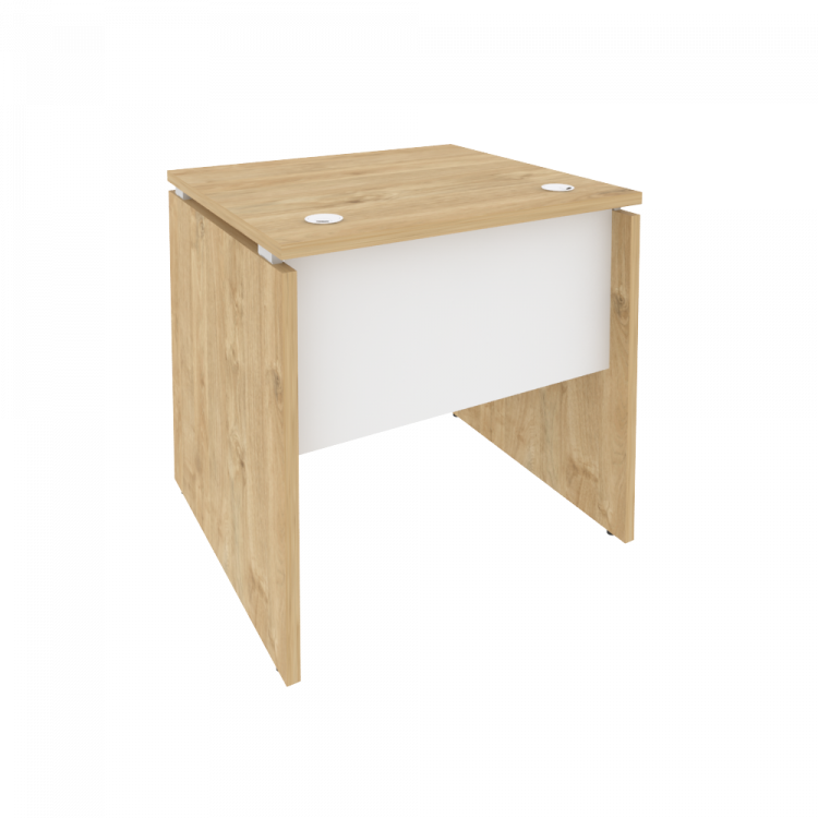 Onix Стол письменный O.SP-0.7 Тиквуд Светлый/Белый Бриллиант 780*720*750