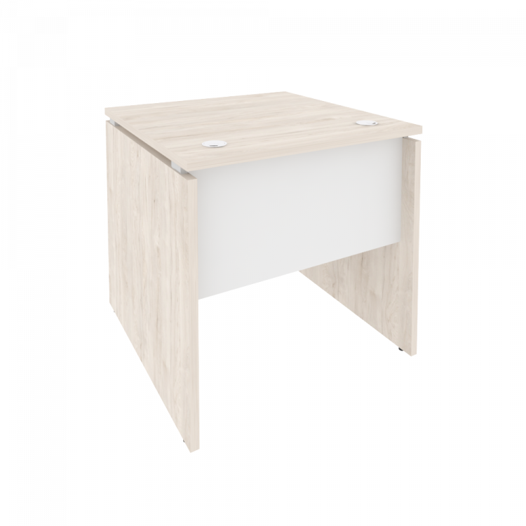 Onix Стол письменный O.SP-0.8 Денвер Светлый/Белый Бриллиант 780*800*750