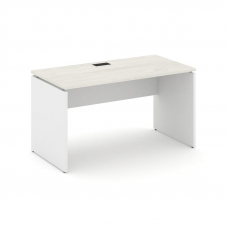 Style Project Стол письменный SN-D.SP-001 Дуб Наварра/Белый/Черная Заглушка 980*600*750