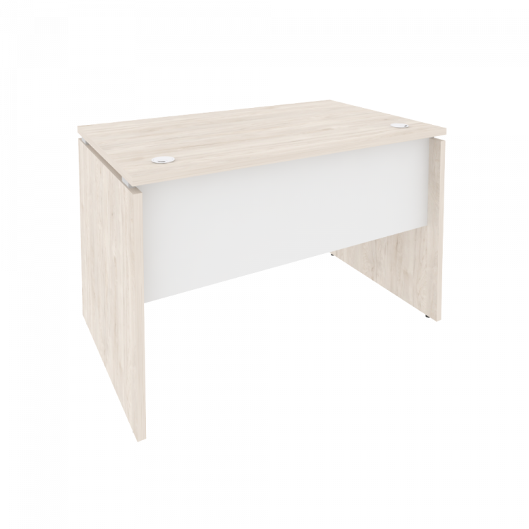 Onix Стол письменный O.SP-2.7 Денвер Светлый/Белый Бриллиант 1180*720*750