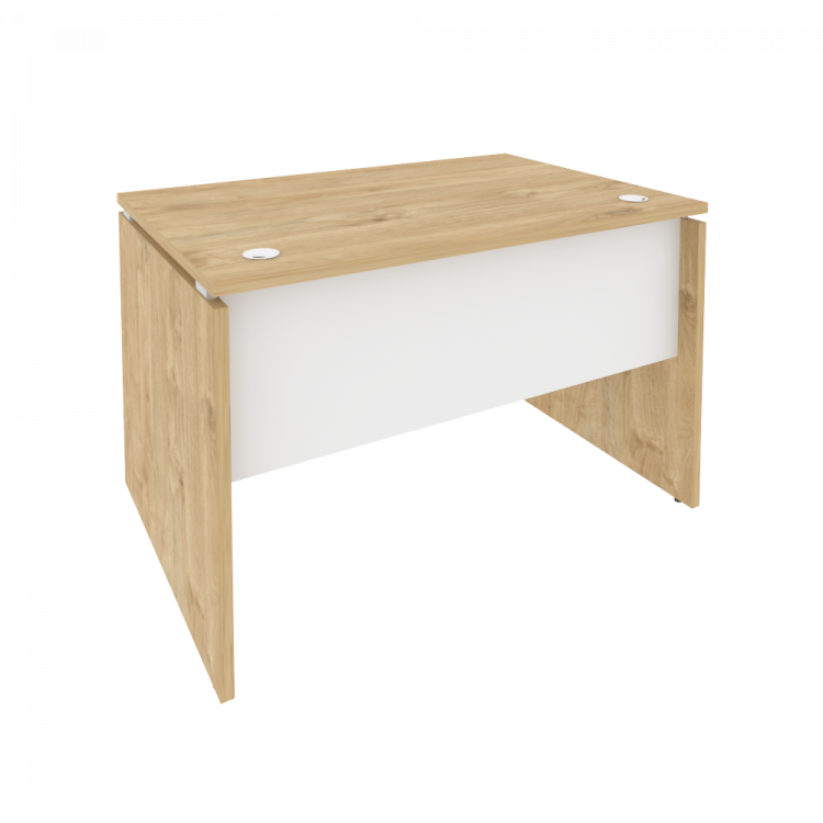 Onix Стол письменный O.SP-2.8 Тиквуд Светлый/Белый Бриллиант 1180*800*750