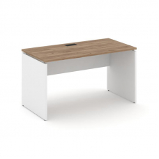 Style Project Стол письменный SN-D.SP-022 Дуб Табак/Белый/Черная Заглушка 1180*800*750