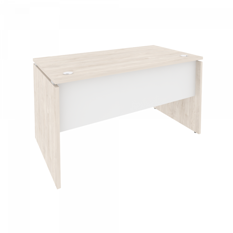 Onix Стол письменный O.SP-3.7 Денвер Светлый/Белый Бриллиант 1380*720*750