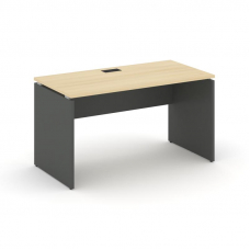 Стайл Проджект Стол письменный SN-D.SP-011 Акация Лорка/Антрацит NEW/Черная Заглушка 980*700*750