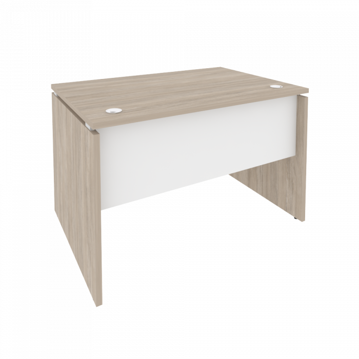 Onix Стол письменный O.SP-2.8 Дуб Аттик/Белый Бриллиант 1180*800*750