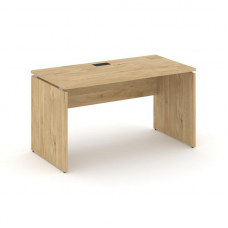 Style Project Стол письменный SN-D.SP-001 Тиквуд Светлый/Черная Заглушка 980*600*750