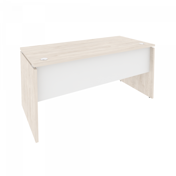 Onix Стол письменный O.SP-4.7 Денвер Светлый/Белый Бриллиант 1580*720*750