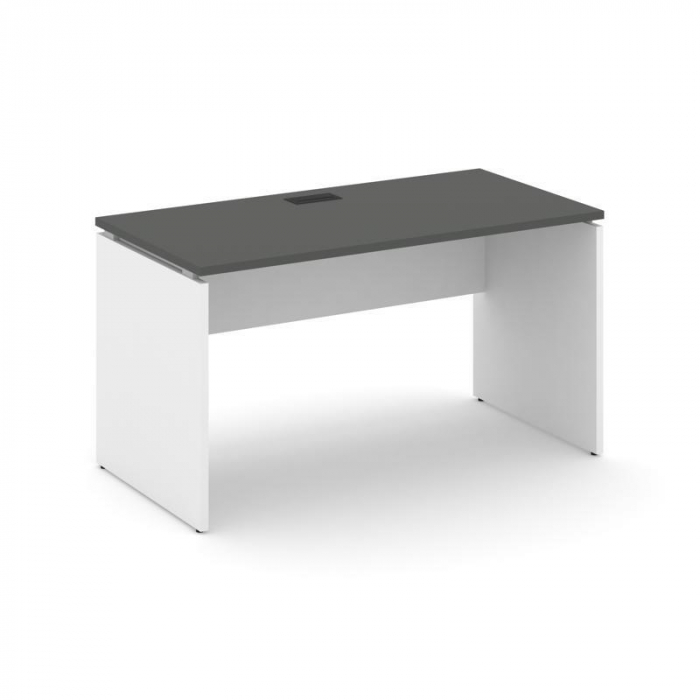 Style Project Стол письменный SN-D.SP-013 Антрацит/Белый/Черная Заглушка 1380*700*750