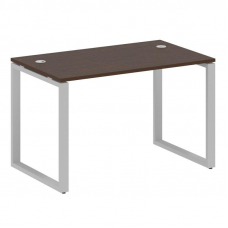 Metal System Стол письменный на О-образном м/к БО.СП-2 Венге Цаво/Металл Серый 1200*720*750