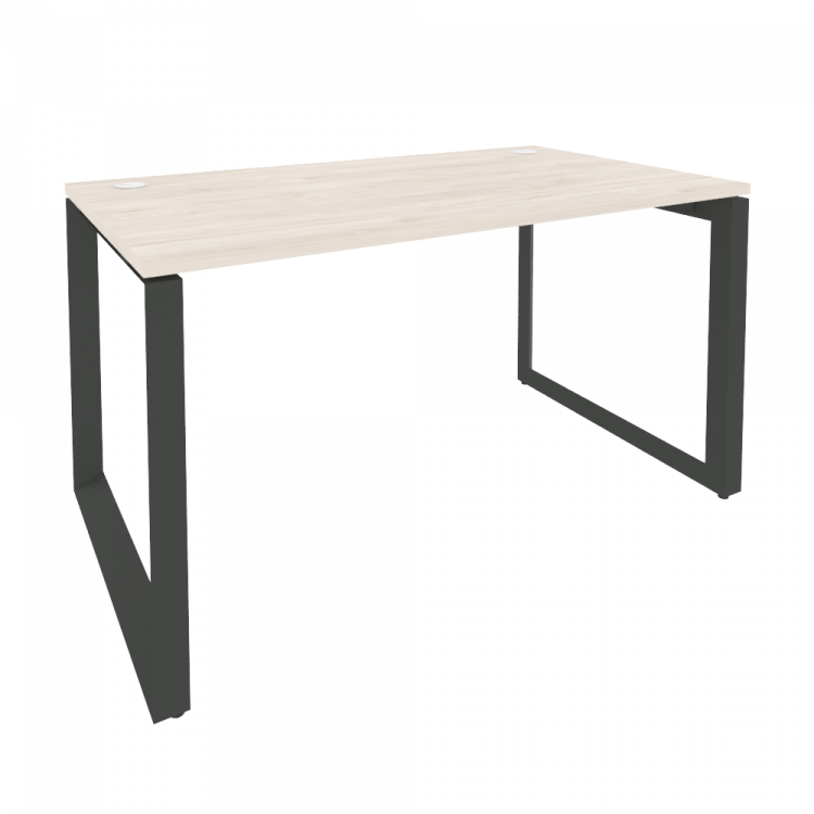 Onix Стол рабочий на О-образном м/к O.MO-SP-3.8 Денвер Светлый/Металл Антрацит 1380*800*750
