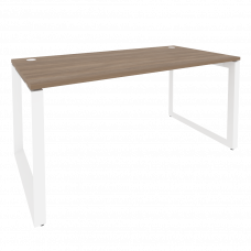 Onix Стол рабочий на О-образном м/к O.MO-SP-4.8 Дуб Аризона/Металл Белый 1580*800*750