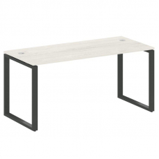 Metal System Стол письменный на О-образном м/к БО.СП-4 Дуб Наварра/Металл Антрацит 1600*720*750