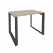 Onix Стол рабочий на О-образном м/к O.MO-SP-1.7 Дуб Аттик/Металл Антрацит 980*720*750