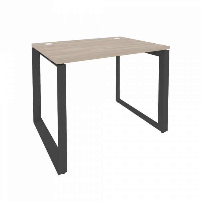Onix Стол рабочий на О-образном м/к O.MO-SP-1.7 Дуб Аттик/Металл Антрацит 980*720*750
