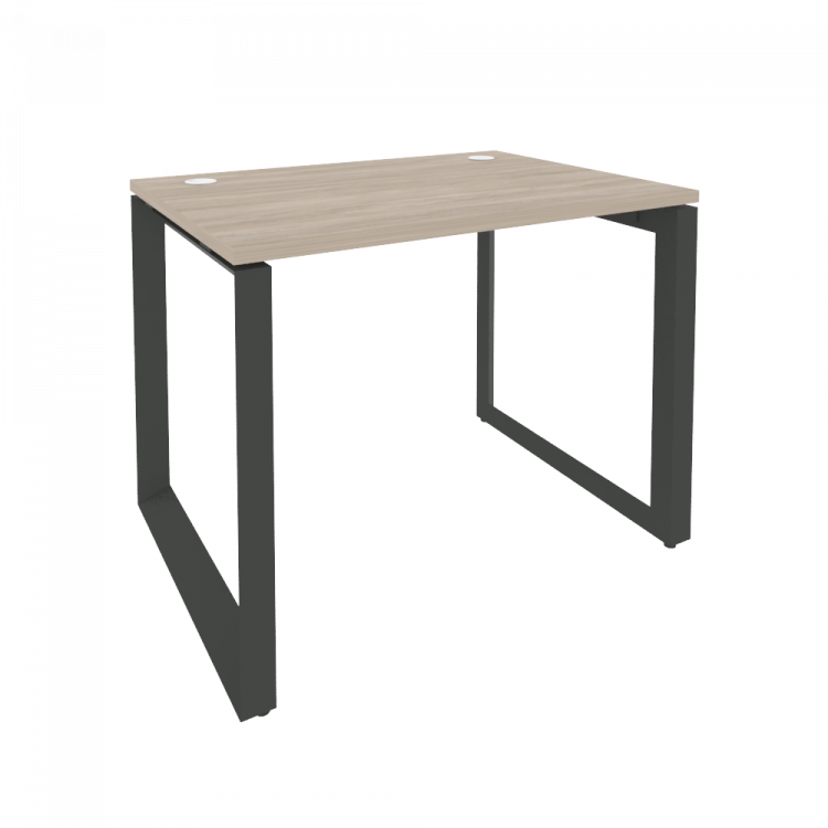 Onix Стол рабочий на О-образном м/к O.MO-SP-1.7 Дуб Аттик/Металл Антрацит 980*720*750