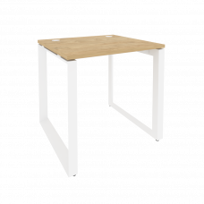 Onix Стол рабочий на О-образном м/к O.MO-SP-0.7 Тиквуд Светлый/Металл Белый 780*720*750