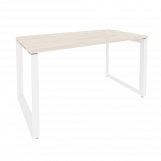 Onix Стол рабочий на О-образном м/к O.MO-SP-3.7 Денвер Светлый/Металл Белый 1380*720*750