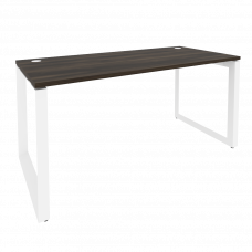 Onix Стол рабочий на О-образном м/к O.MO-SP-4.7 Дуб Мали/Металл Белый 1580*720*750