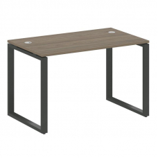 Metal System Стол письменный на О-образном м/к БО.СП-2 Вяз Благородный/Металл Антрацит 1200*720*750