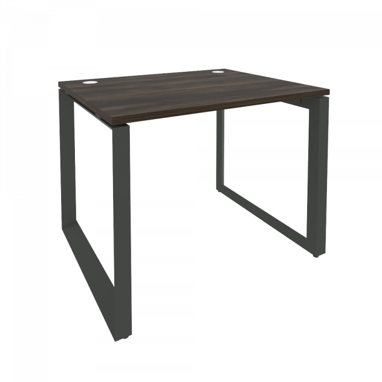 Onix Стол рабочий на О-образном м/к O.MO-SP-1.8 Дуб Мали/Металл Антрацит 980*800*750