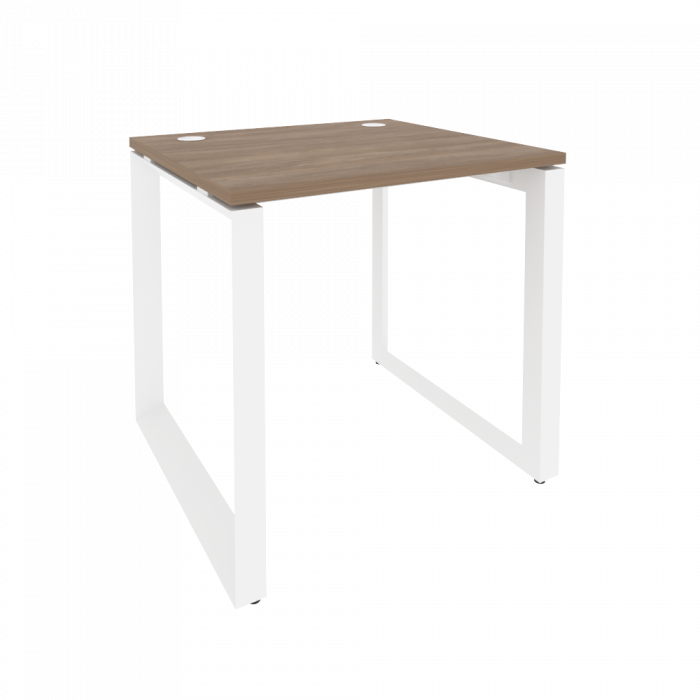 Onix Стол рабочий на О-образном м/к O.MO-SP-0.7 Дуб Аризона/Металл Белый 780*720*750