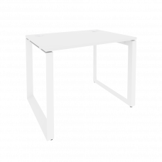 Onix Стол рабочий на О-образном м/к O.MO-SP-1.7 Белый Бриллиант/Металл Белый 980*720*750