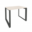 Onix Стол рабочий на О-образном м/к O.MO-SP-1.7 Денвер Светлый/Металл Антрацит 980*720*750