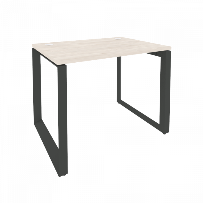 Onix Стол рабочий на О-образном м/к O.MO-SP-1.7 Денвер Светлый/Металл Антрацит 980*720*750