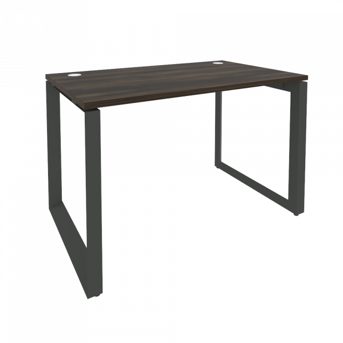 Onix Стол рабочий на О-образном м/к O.MO-SP-2.7 Дуб Мали/Металл Антрацит 1180*720*750