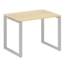 Metal System Стол письменный на О-образном м/к БО.СП-1 Акация Лорка/Металл Серый 1000*720*750