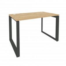 Onix Стол рабочий на О-образном м/к O.MO-SP-2.7 Тиквуд Светлый/Металл Антрацит 1180*720*750