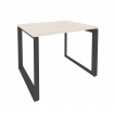 Onix Стол рабочий на О-образном м/к O.MO-SP-1.8 Денвер Светлый/Металл Антрацит 980*800*750