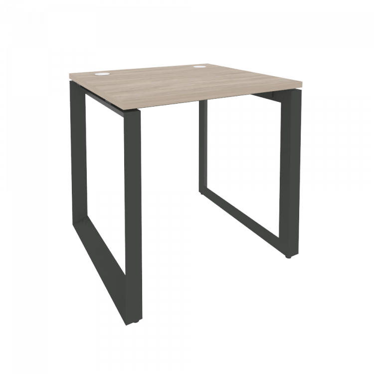 Onix Стол рабочий на О-образном м/к O.MO-SP-0.7 Дуб Аттик/Металл Антрацит 780*720*750