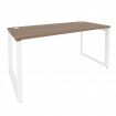 Onix Стол рабочий на О-образном м/к O.MO-SP-4.7 Дуб Аризона/Металл Белый 1580*720*750