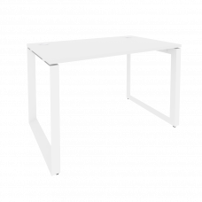 Onix Стол рабочий на О-образном м/к O.MO-SP-2.7 Белый Бриллиант/Металл Белый 1180*720*750