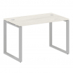 Metal System Стол письменный на О-образном м/к БО.СП-2 Дуб Наварра/Металл Серый 1200*720*750