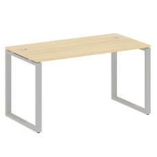 Metal System Стол письменный на О-образном м/к БО.СП-3 Акация Лорка/Металл Серый 1400*720*750