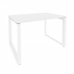 Onix Стол рабочий на О-образном м/к O.MO-SP-2.8 Белый Бриллиант/Металл Белый 1180*800*750