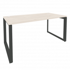 Onix Стол рабочий на О-образном м/к O.MO-SP-4.8 Денвер Светлый/Металл Антрацит 1580*800*750