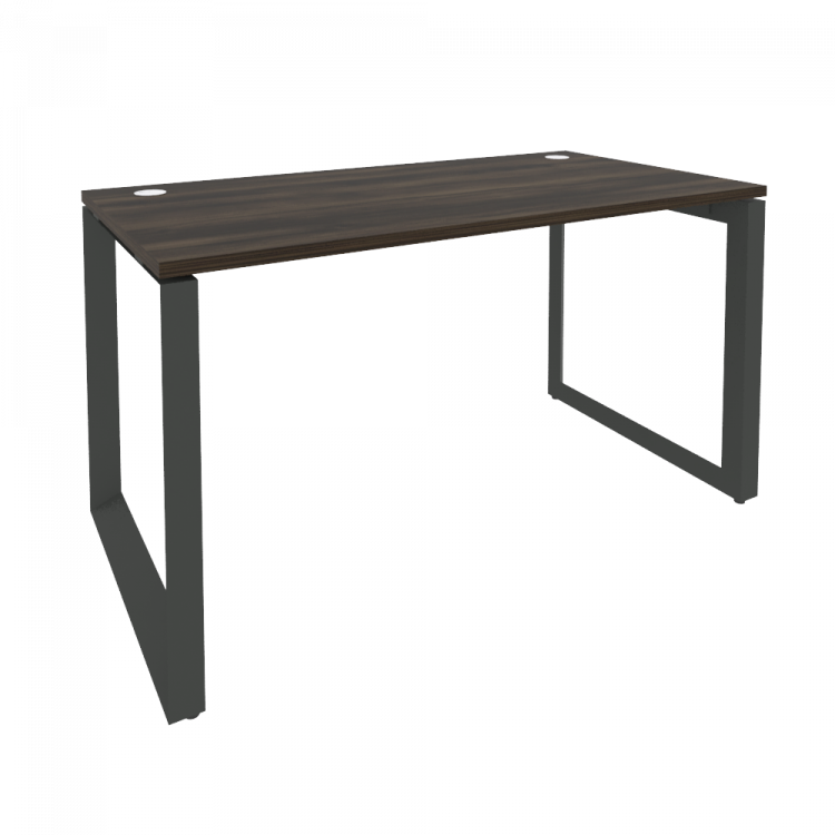 Onix Стол рабочий на О-образном м/к O.MO-SP-3.7 Дуб Мали/Металл Антрацит 1380*720*750