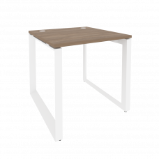 Onix Стол рабочий на О-образном м/к O.MO-SP-0.8 Дуб Аризона/Металл Белый 780*800*750
