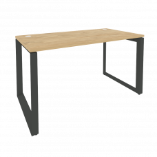 Onix Стол рабочий на О-образном м/к O.MO-SP-3.7 Тиквуд Светлый/Металл Антрацит 1380*720*750